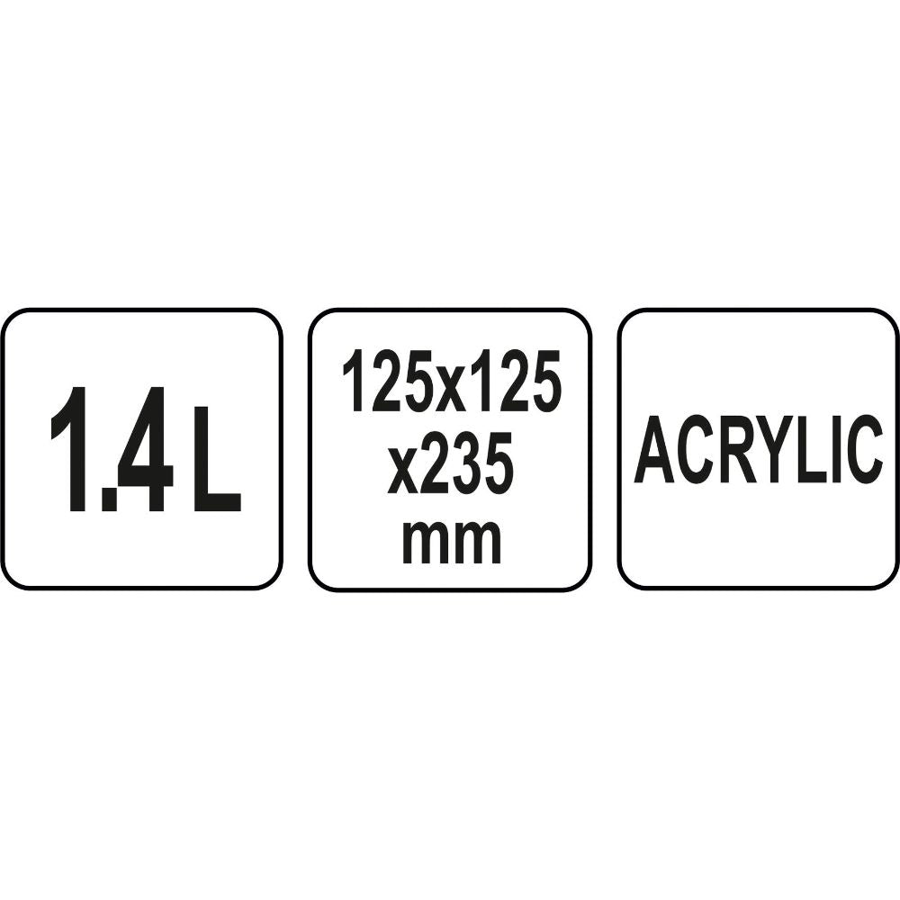 Охладител за вино YATO YG 07147, 1.4 L , 125 x 135 мм