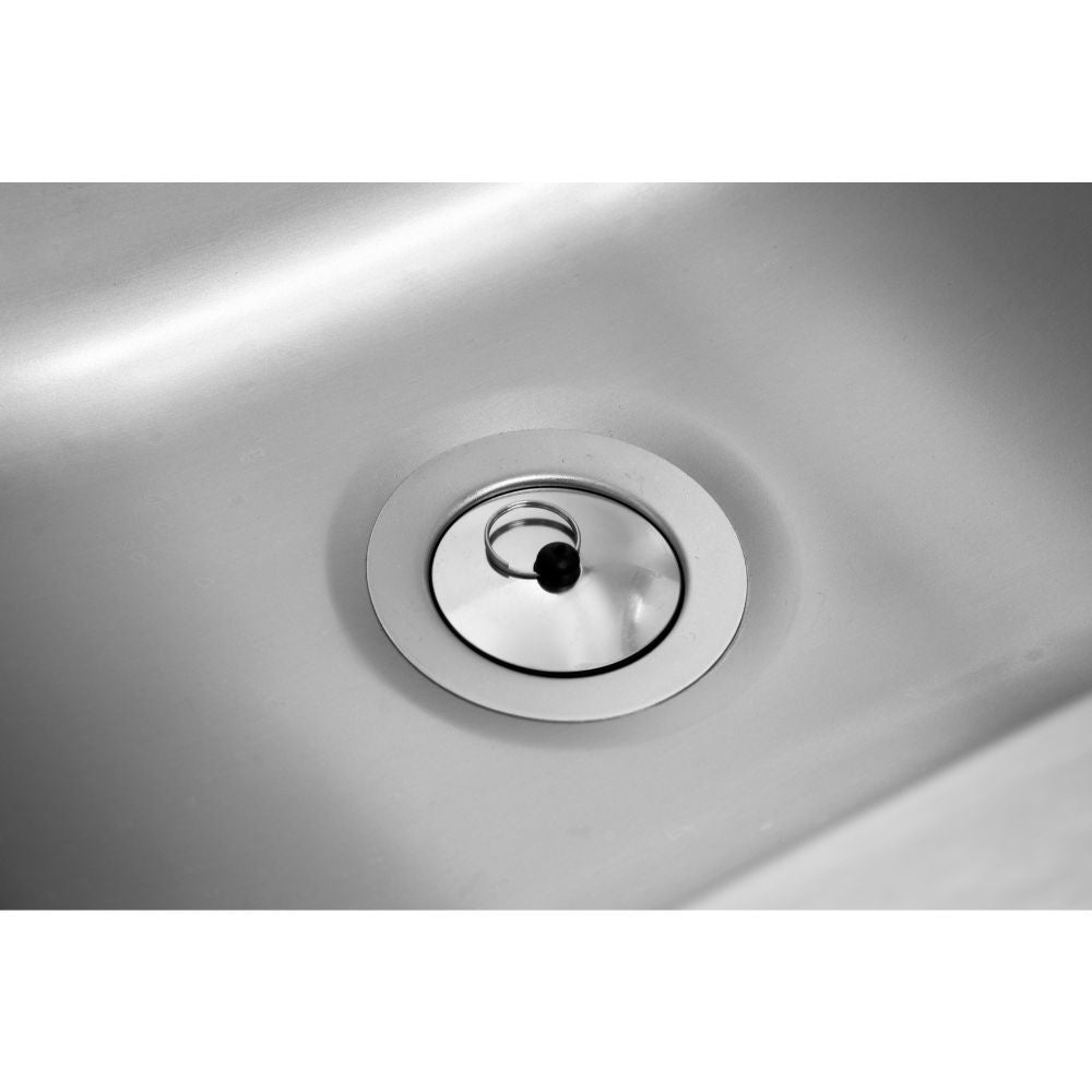 Професионална мивка за кухня YATO YG 10010, активиране с коляно, INOX