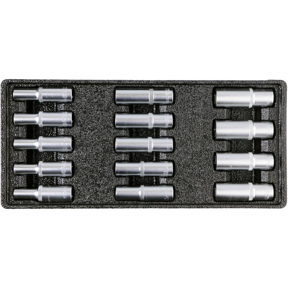 Количка с инструменти VOREL 58540, 6 чекмеджета, 177 части