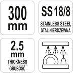 Лъжица за сервиране YATO, 300 мм