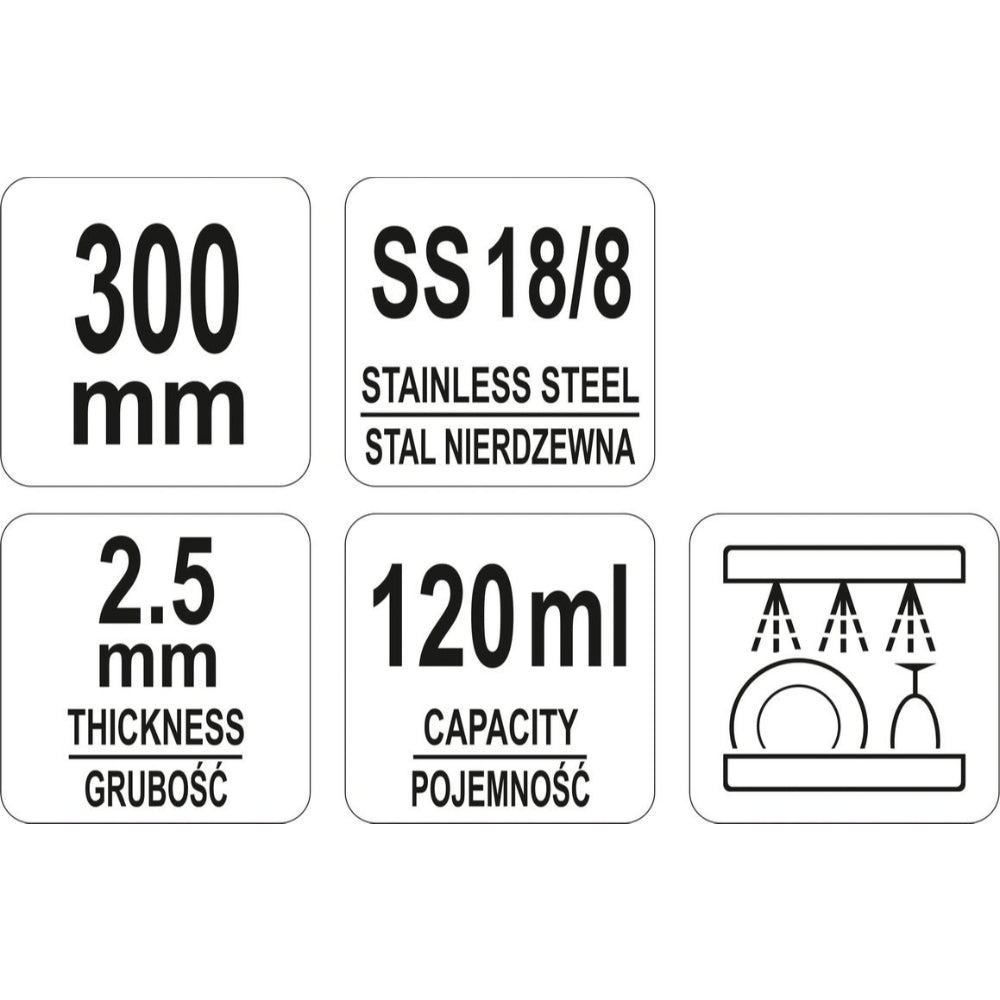 Черпак YATO, 120 ml