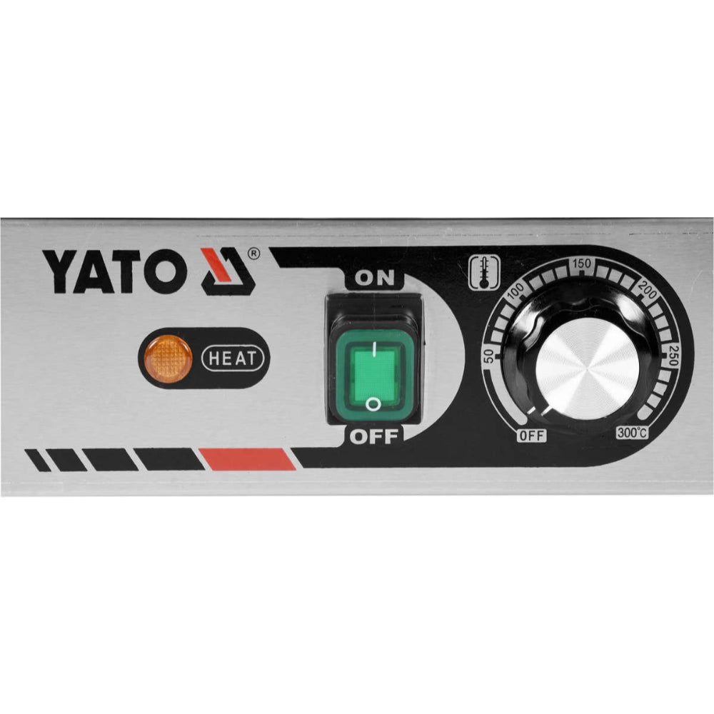 Електрически контактен грил YATO, оребрен, 1800 W, 320 мм