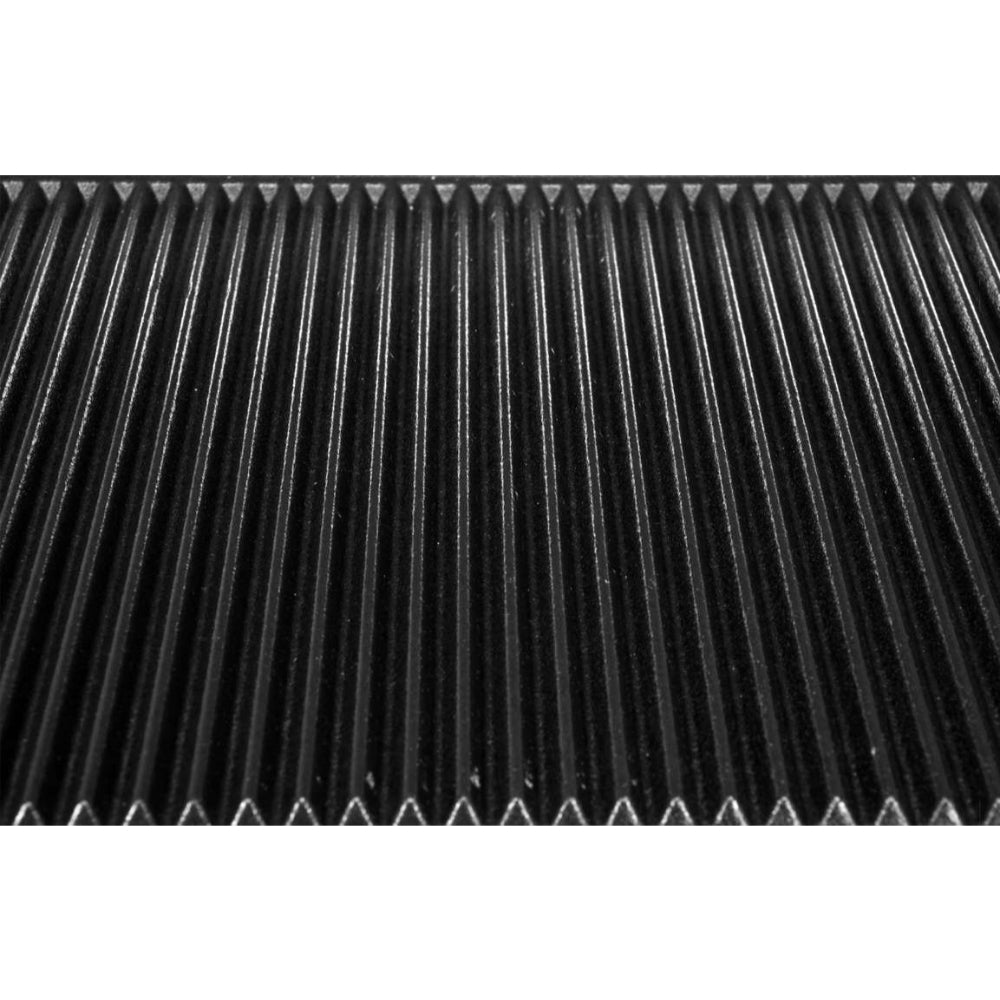 Електрически контактен панини грил YATO, оребрен, 2200 W, 440 мм