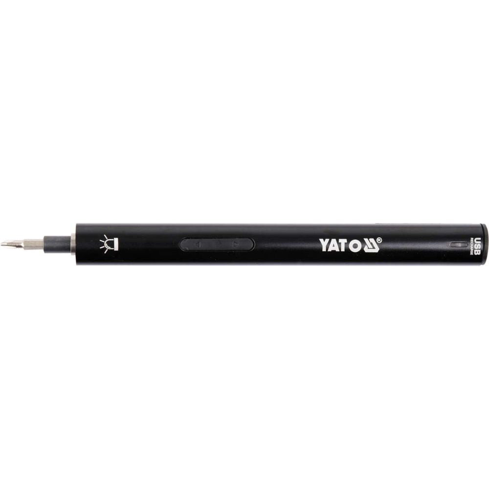 Акумулаторна отвертка YATO YT 27930, прецизна + аксесоари, 3.6 V, 39 части