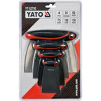 Комплект шпакли YATO YT 52790, INOX, 2k дръжки, 4 части