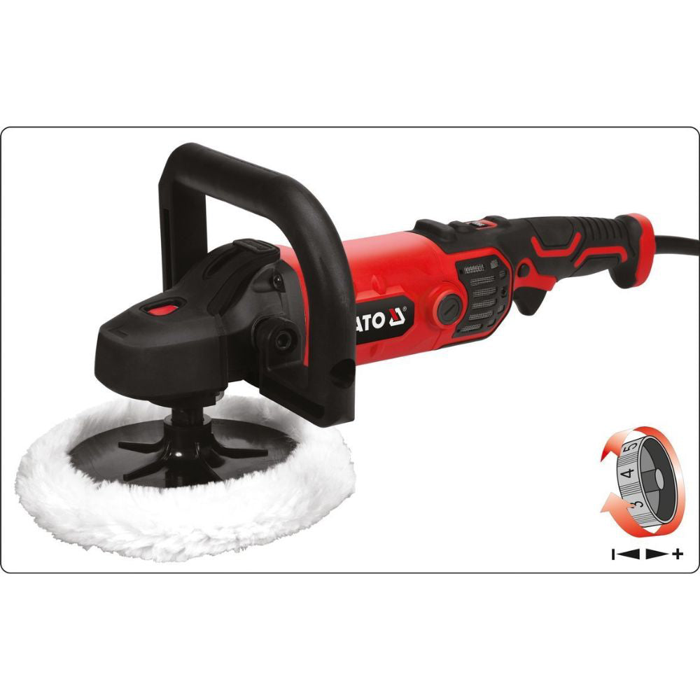 Полирмашина YATO YT 82196, куфар, Ф 180, 1400 W, 3500 RPM
