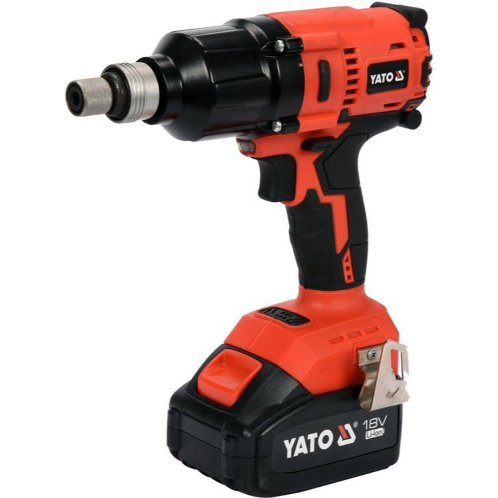Акумулаторен ударен гайковерт YATO YT 82806, безчетков,  18 V, 1/2", 700 Nm, 1 x 3 Ah