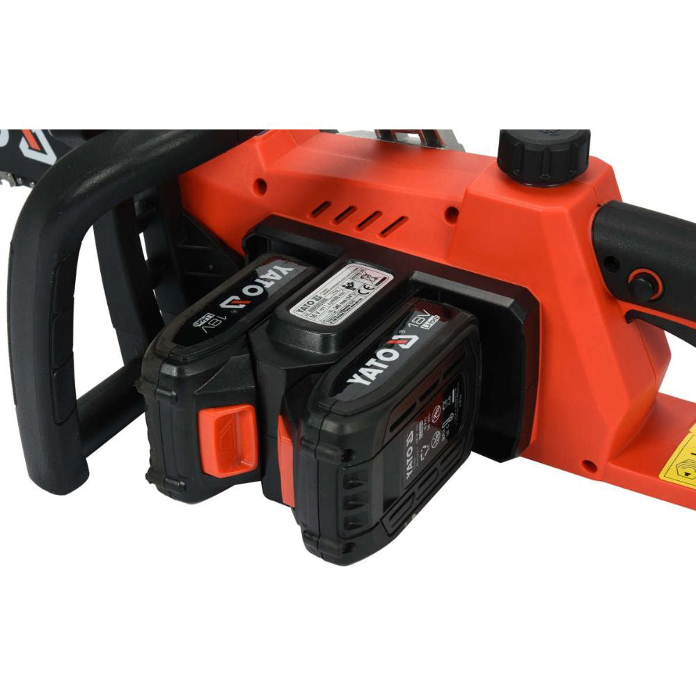 Акумулаторен верижен трион YATO  YT 82812, 14", 36V=2 X 18V
