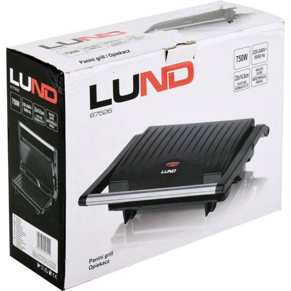Тостер грил LUND, 23 x 14.5 см, 750 W