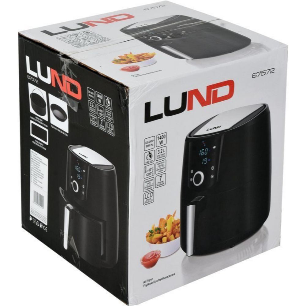 Фритюрник LUND Air Fryer, 3.2 L, 1400 W