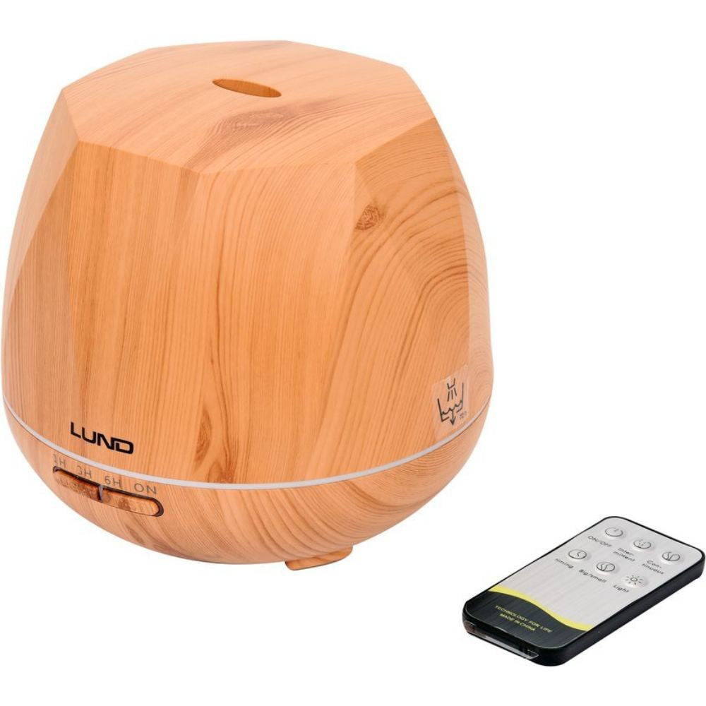 Арома дифузер LUND, LIGHT WOOD, 12 W, 500 ml