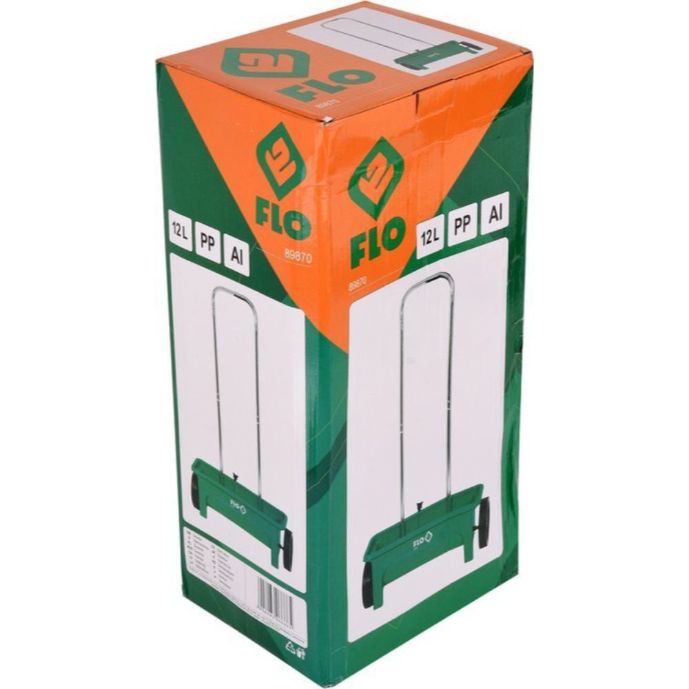 Ръчна сеялка с колела FLO, 12 L