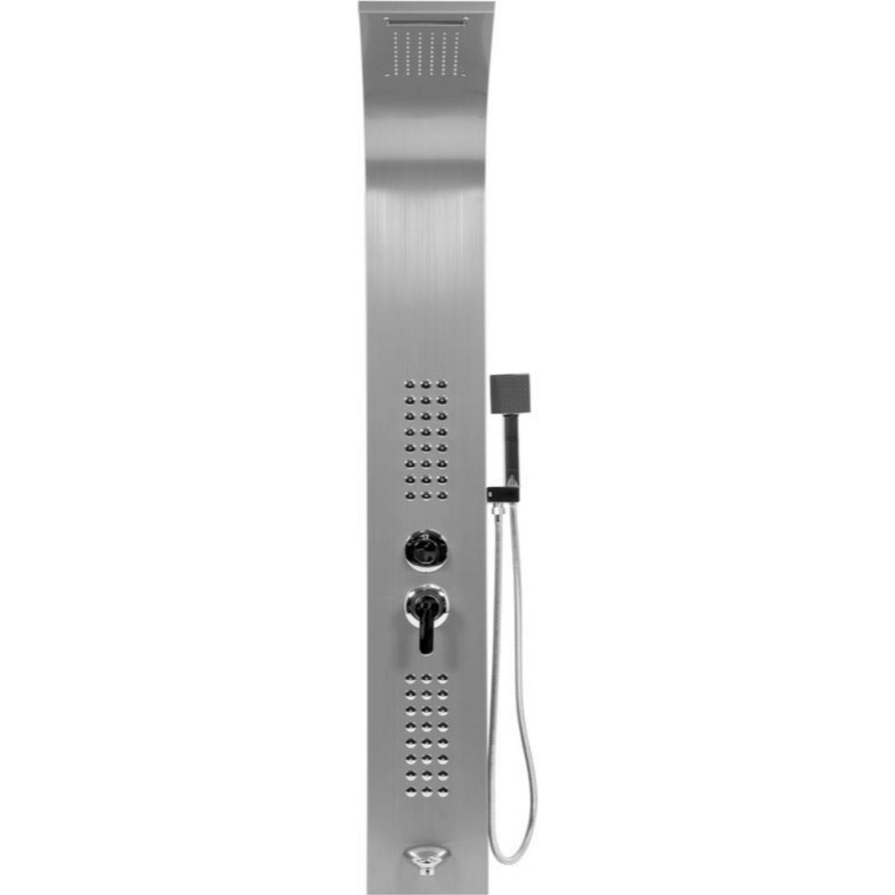 Хидромасажна душ система FALA STEELY 1, Inox