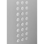 Хидромасажна душ система FALA STEELY 1, Inox