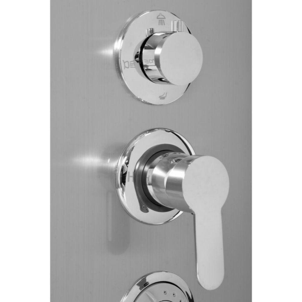 Хидромасажна душ система FALA STEELY 1, Inox