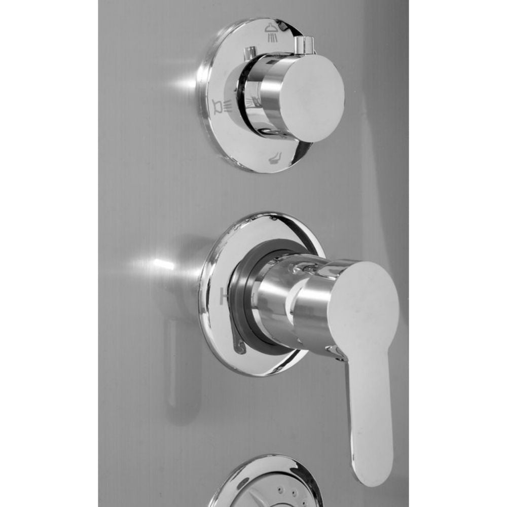 Хидромасажна душ система FALA STEELY 2, Inox