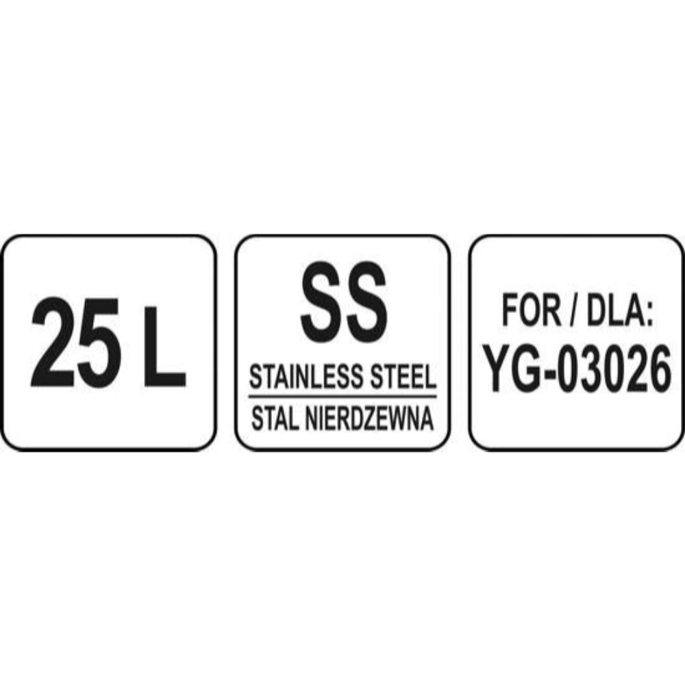 Купа за планетарен миксер YATO YG 03026, 25 L