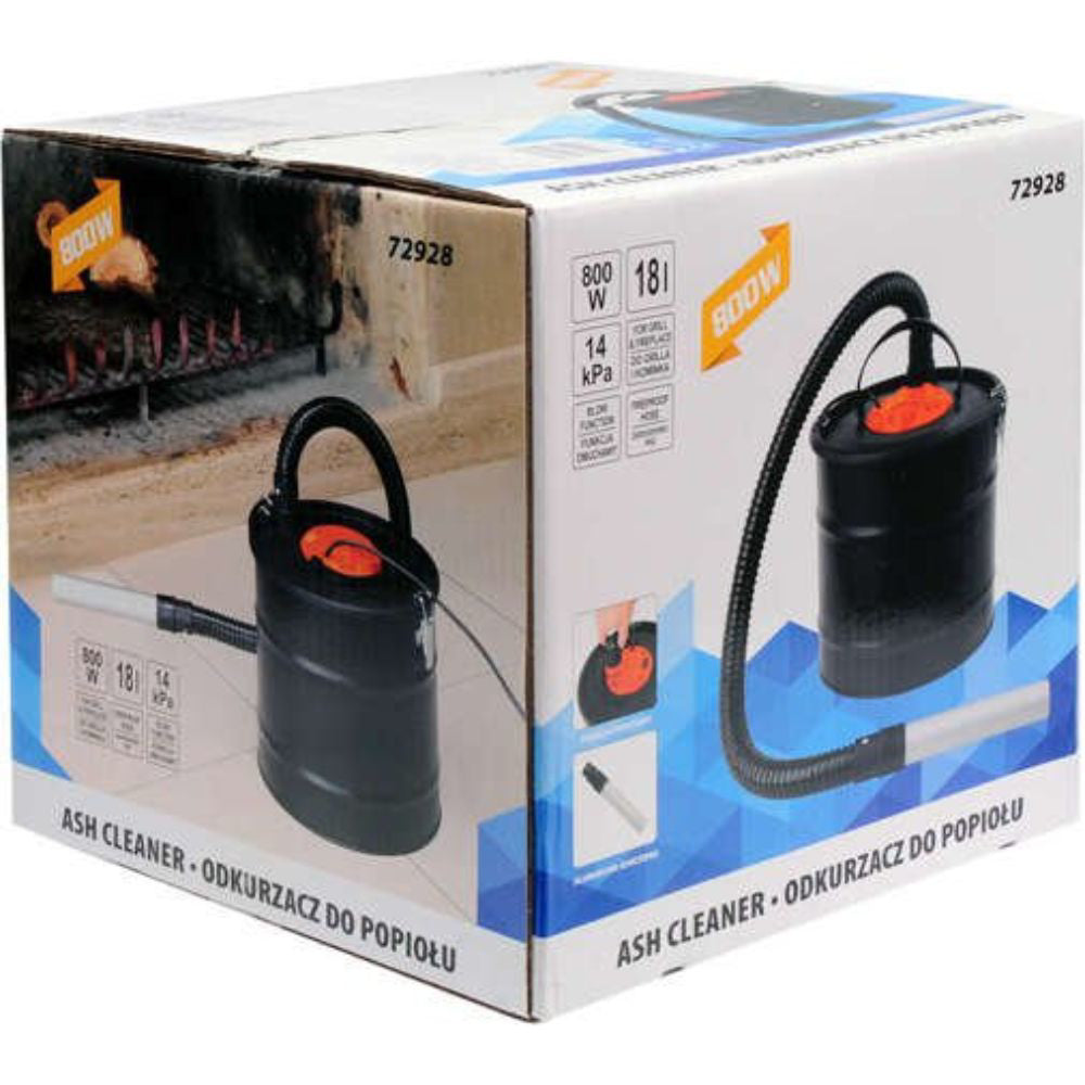 Прахосмукачка за пепел и прах LUND, 800 W, 18 L
