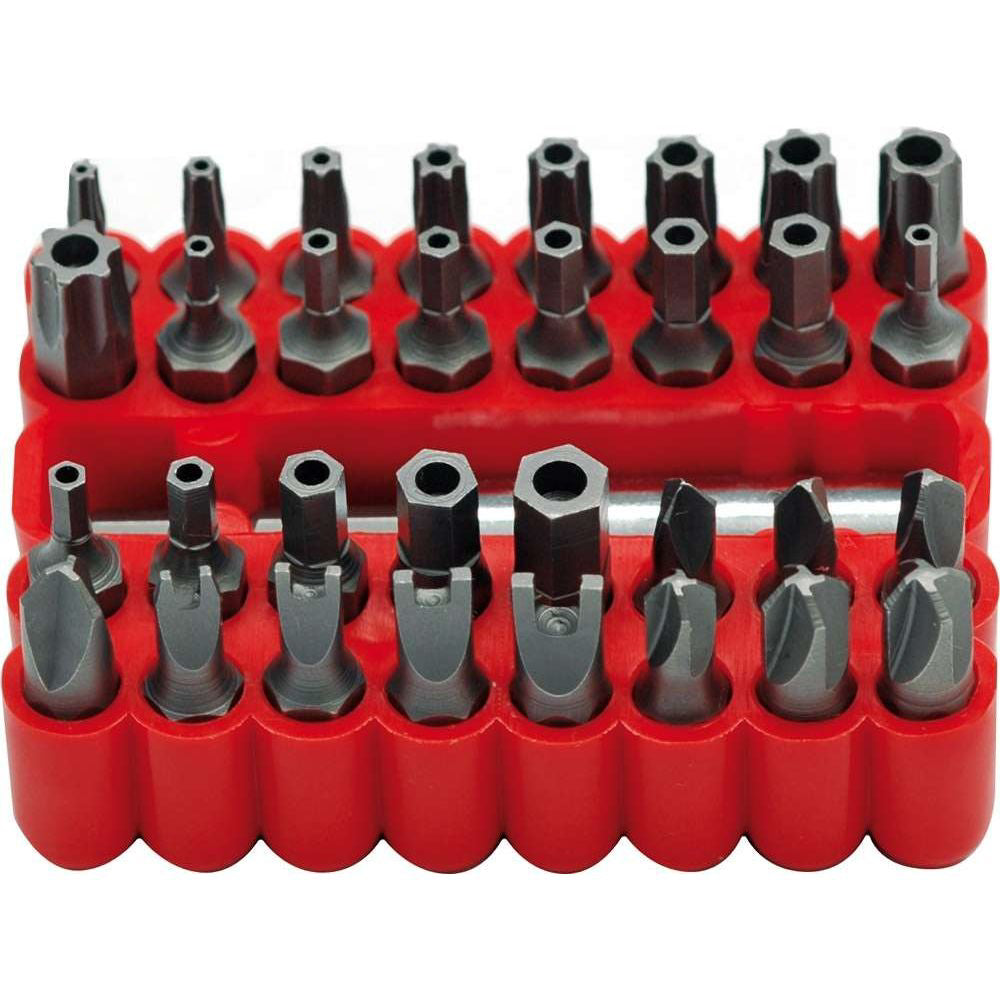 Комплект битове и бид държач VOREL, 1/4", 33 части