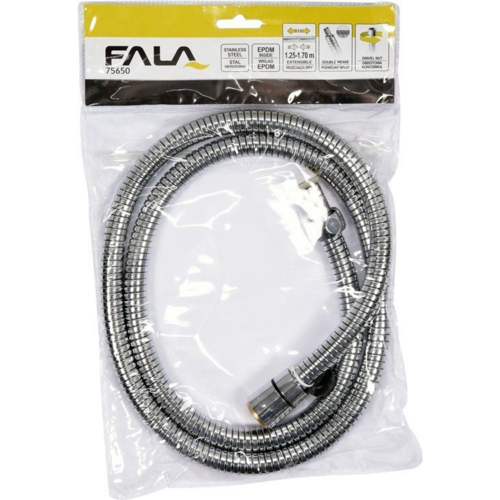 Шлаух за душ FALA, разтегателен, 1/2" F, 125 - 170 см