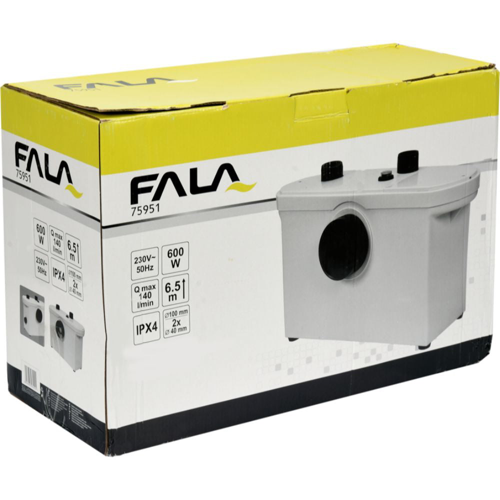 Санитарна помпа с нож FALA, H 6.5 м
