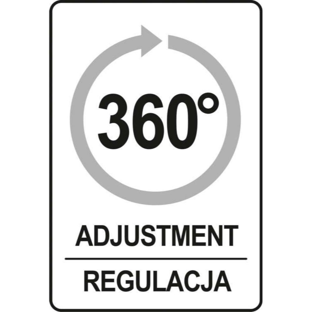 Държач за душ слушалка FALA, 360°, ABS