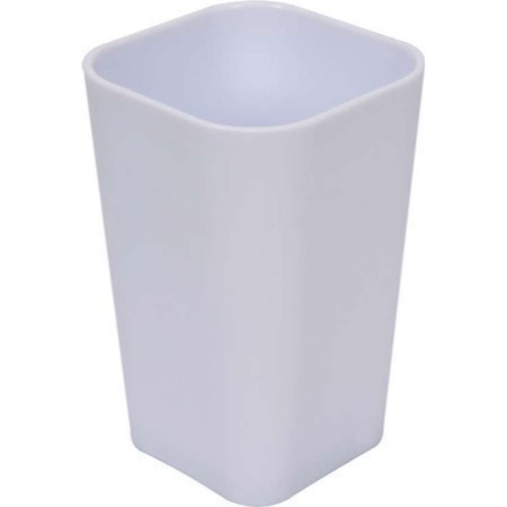 Поставка за козметика FALA, CUBOID, PVC, бяла