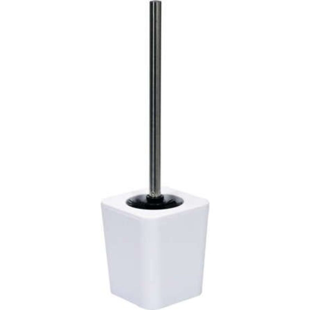 Четка за тоалетна чиния FALA CUBOID, PVC, бял
