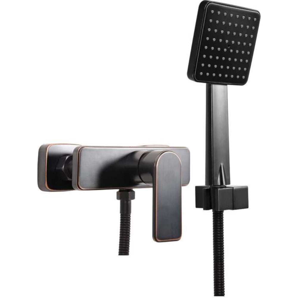 Смесител с душ слушалка FALA BLACK 3