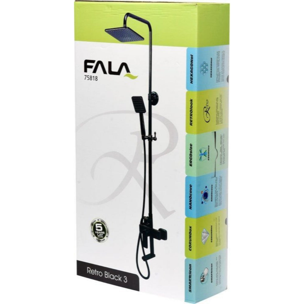 Душ система FALA RETRO BLACK 3