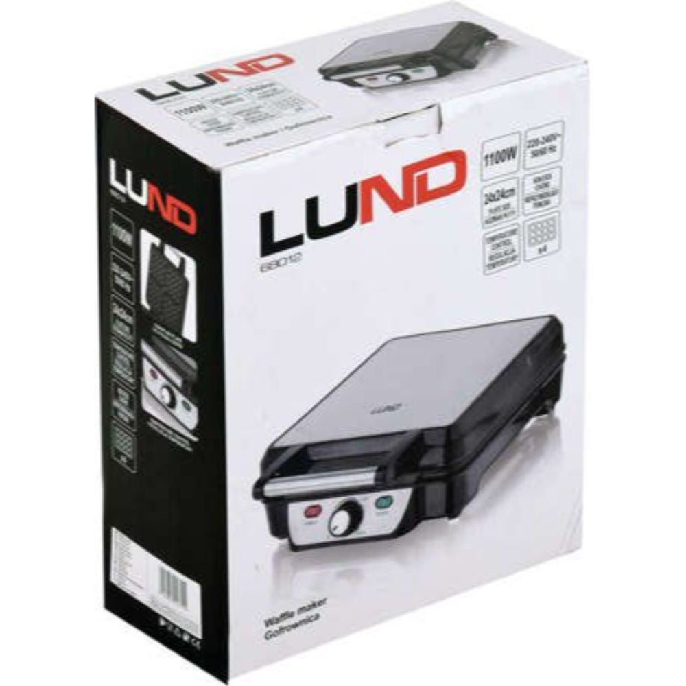 Гофретник LUND, 4 гофрети, 1100 W