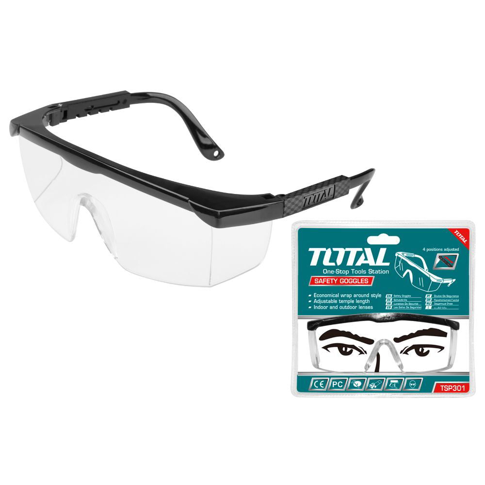 Защитни очила TOTAL, прозрачни стъкла TL TSP301
