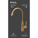 Кухненски смесител FALA RETRO BRONZE 1