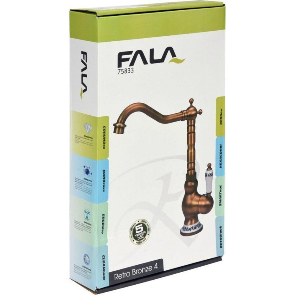 Кухненски смесител FALA RETRO BRONZE 4