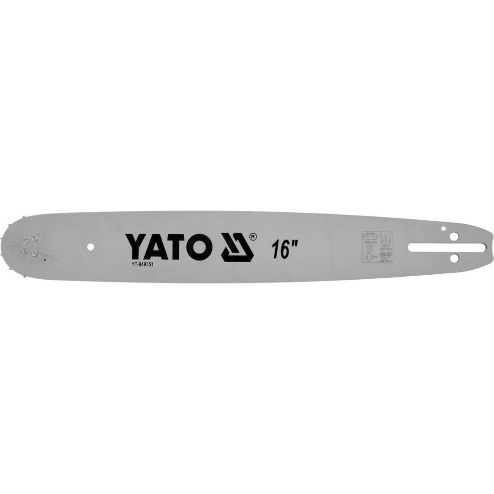 Шина за моторен трион YATO, 0.325", 1.5 мм, 16"