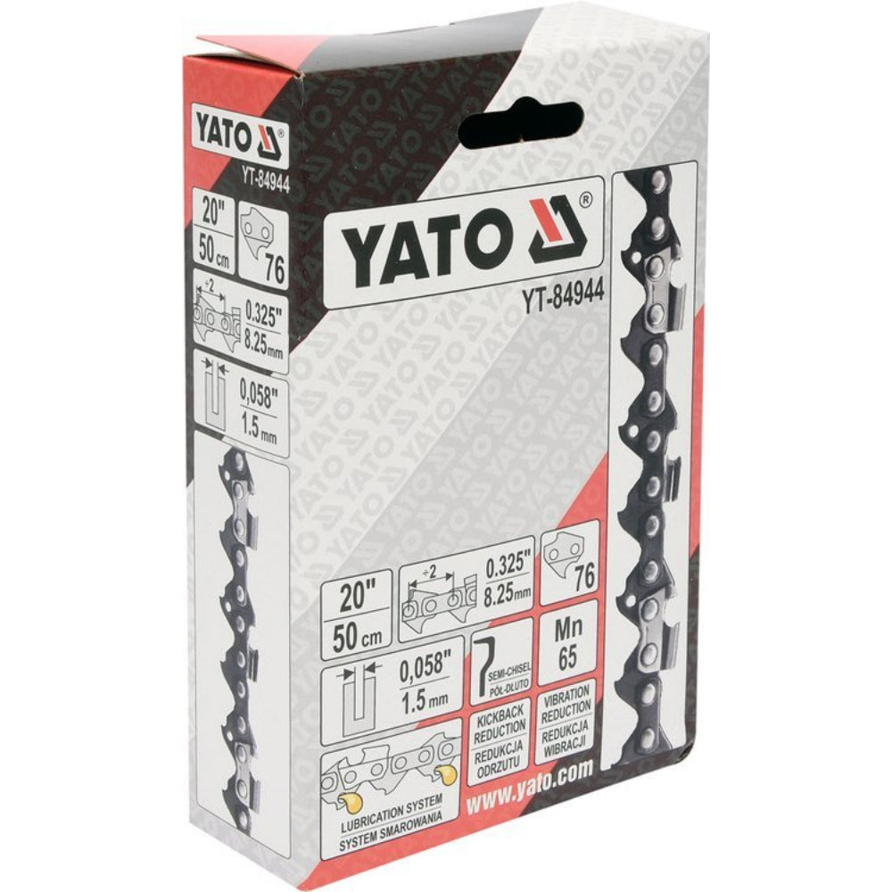Верига за верижен трион YATO YT 84944, 0.325", 1.5 мм, 20"