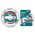 Диамантен диск за сухо рязане TOTAL, универсален, Ф 115 x 22 х 7.5 мм