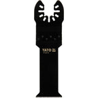 Резец за мулти осцилатор, YATO QUICK RELEASE, дърво / PVC, 120 x 32 мм