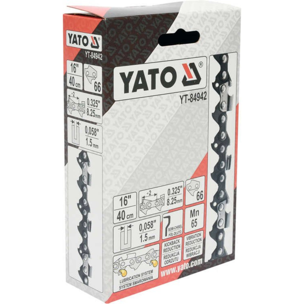 Верига за верижен трион YATO, 0.325", 1.5 мм, 16"