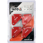 Комплект магнитни ъгли за закрепване YATO, 4.5 кг, 4 броя