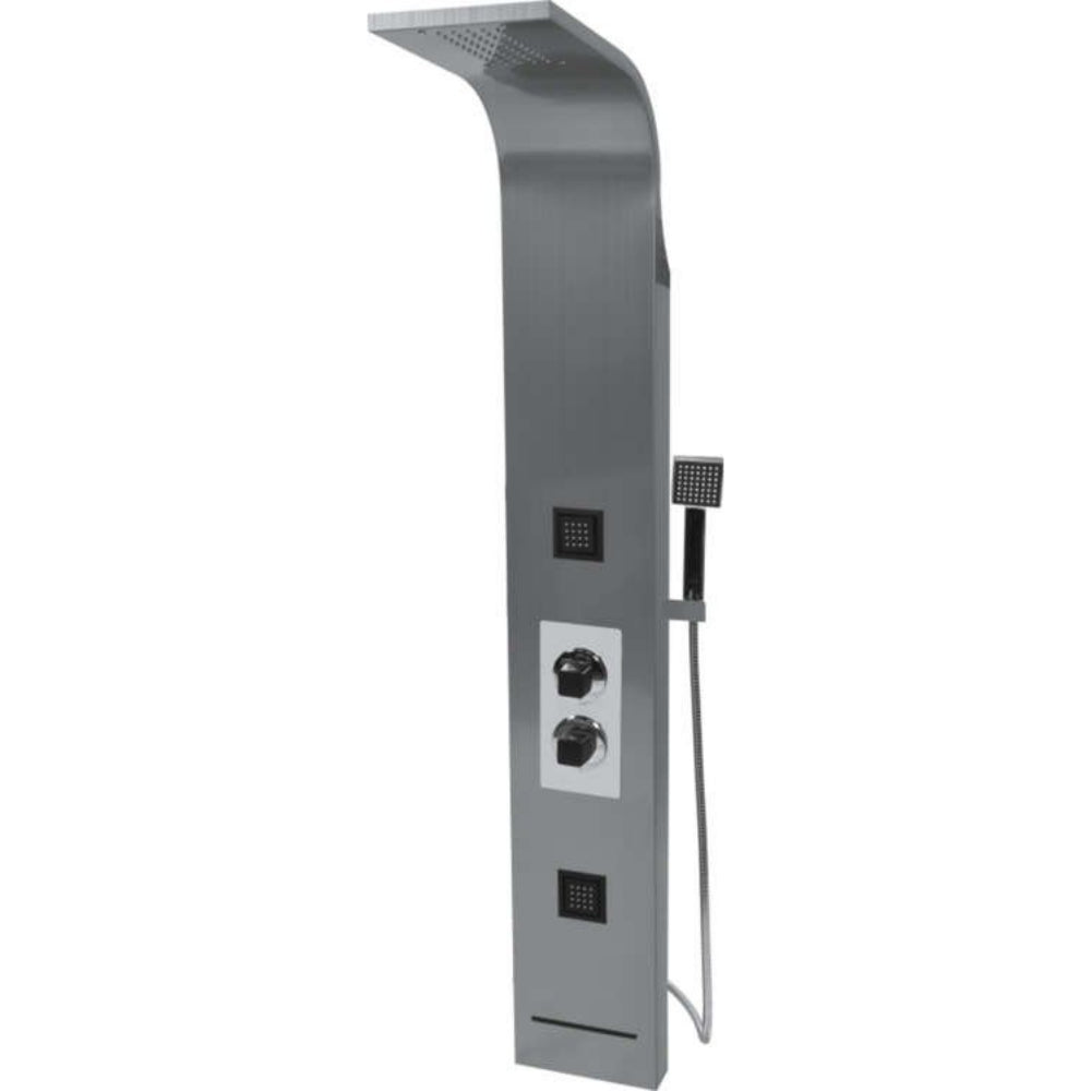 Хидромасажна душ система FALA STEELY 4, Inox