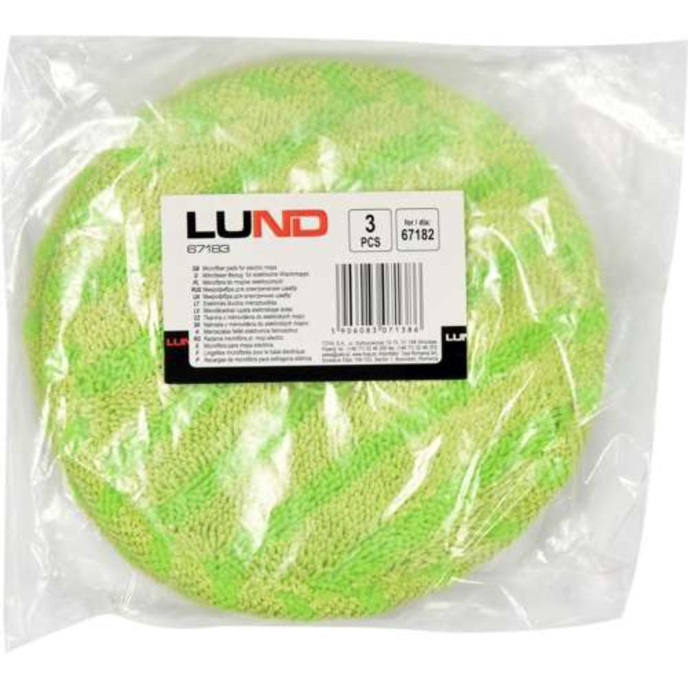 Микрофибърни подложки за спрей моп LUND 67182, 3 бр