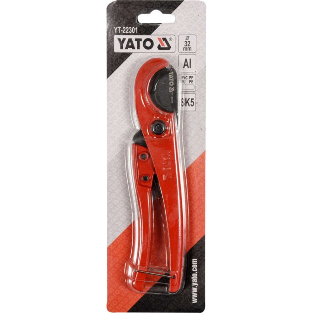 Ножица за PVC тръби YATO V-cut, Ф 42 мм EURO YT 22301