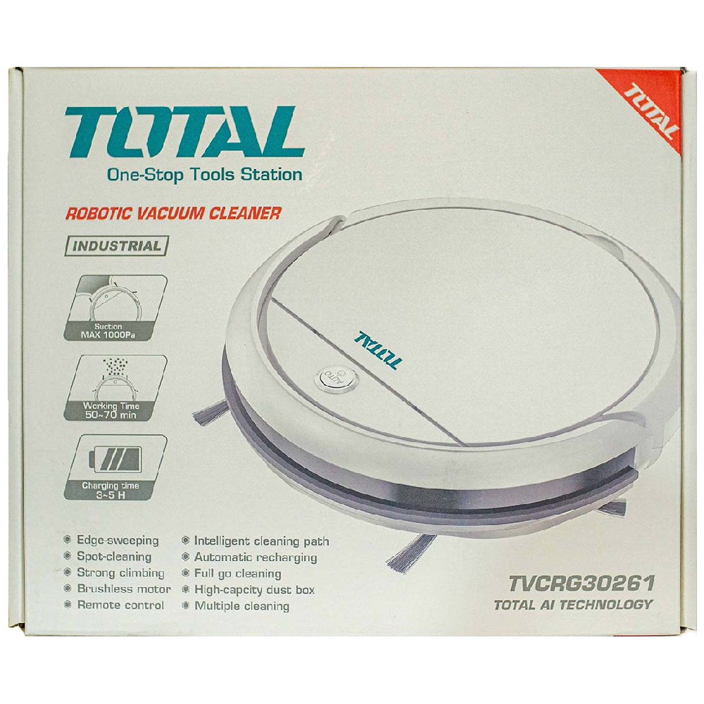 Прахосмукачка робот TOTAL, Li-Ion, 2Ah