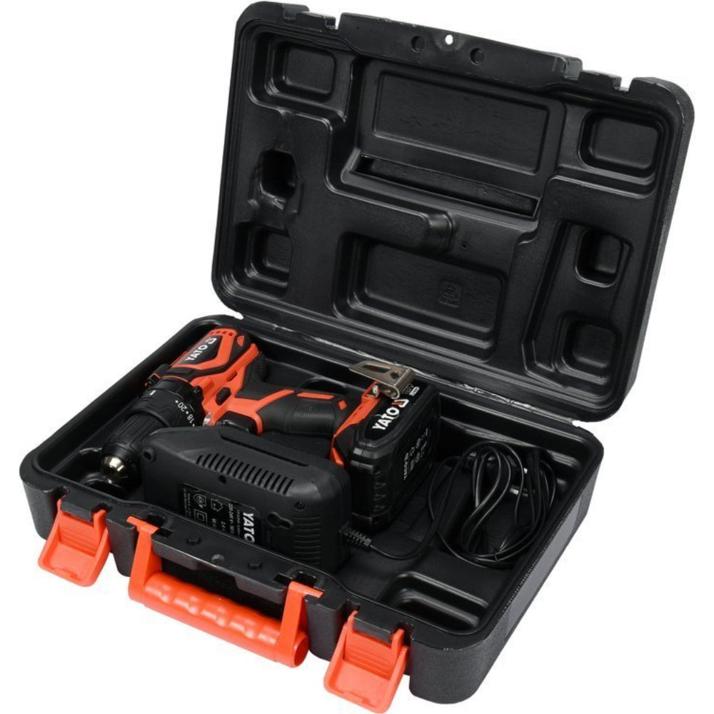 Акумулаторен безчетков винтоверт YATO 82794, 18 V, 42 Nm, 2 Ah