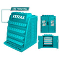 Кутия органайзер за свредла TOTAL, 4 чекмеджета, 34 х 32 х 43 см