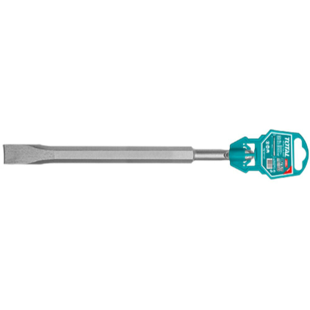 Длето плоско TOTAL, SDS+, Ф 14 x 250 x 40 мм