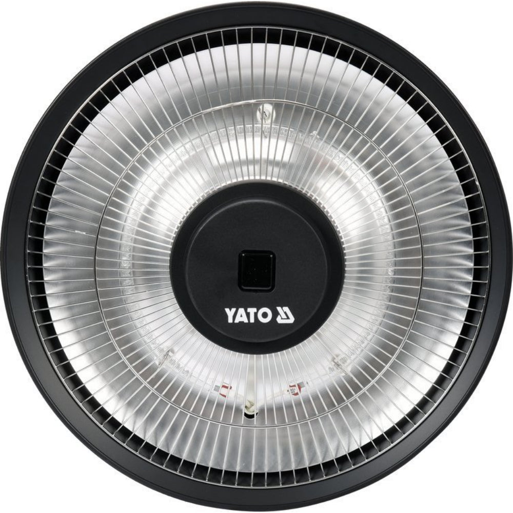 Инфрачервен отоплител с дистанционно, висящ YATO, IP44, 1500 W