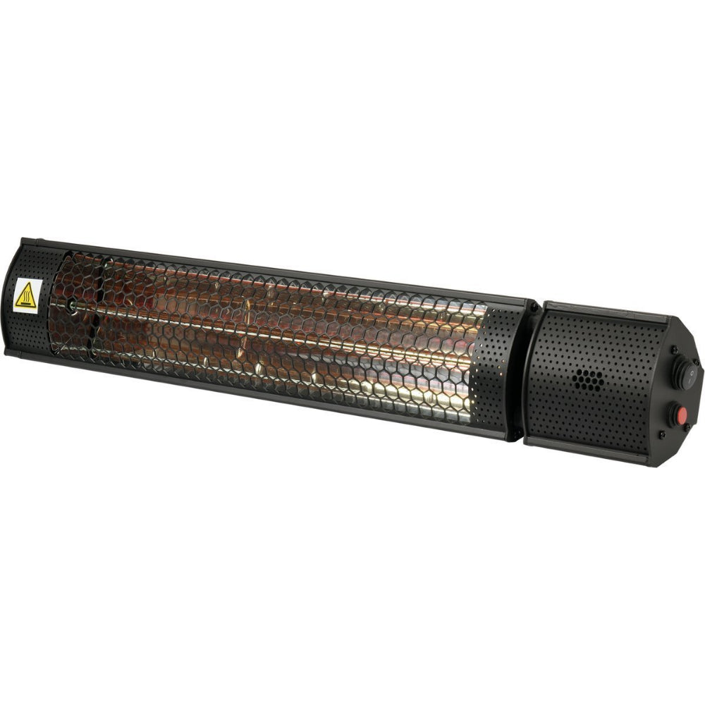 Инфрачервен отоплител с дистанционно YATO, IP65, 2000 W