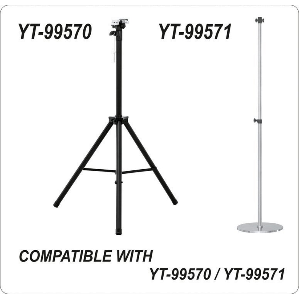 Инфрачервен отоплител с дистанционно YATO, IP65, 2000 W